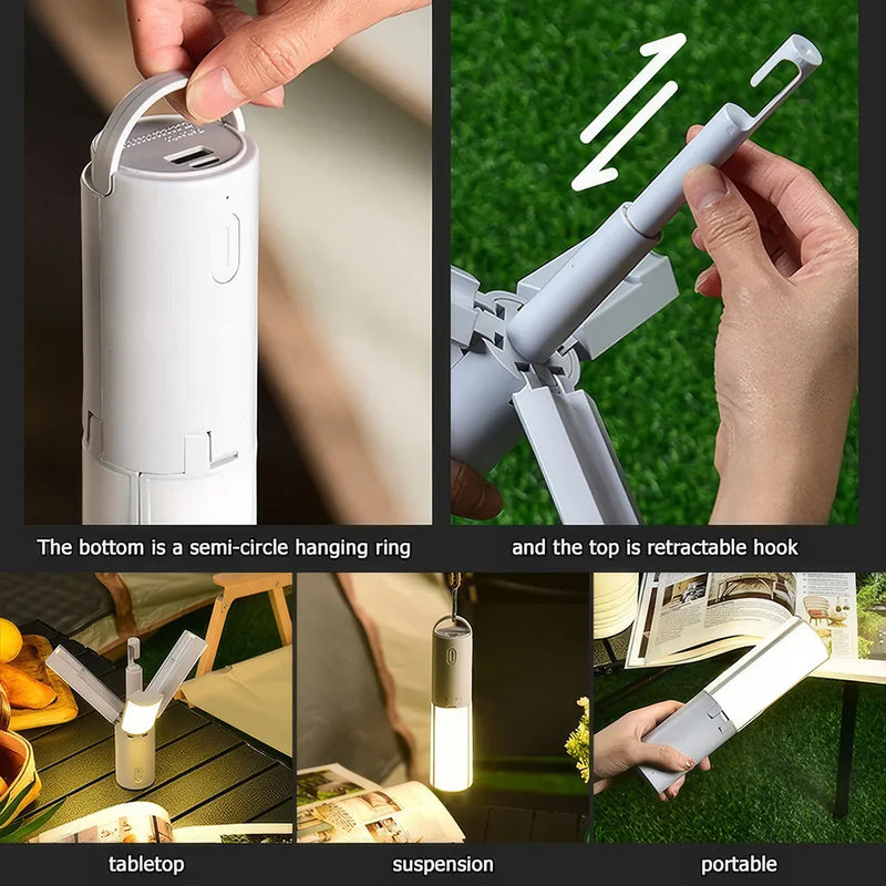 portable rechargeable camping lantern, view 5 - MRSLM