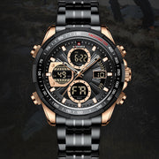 men's dual display sports watch - MRSLM