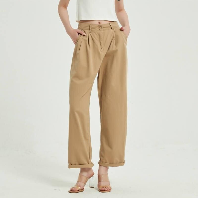 vintage high waist wide leg pants, view 6 - MRSLM
