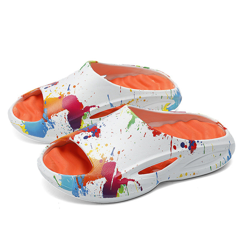 men's summer soft cloud slippers, view 4 - MRSLM