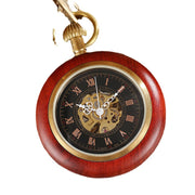 retro mechanical pocket watch, view 2 - MRSLM