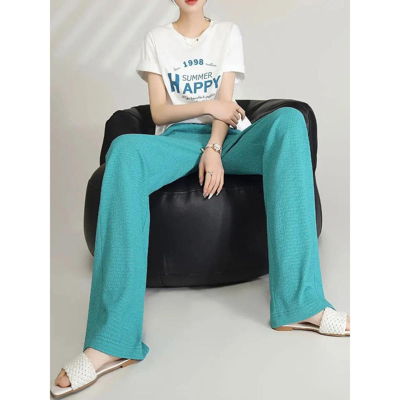 women's loose wide-leg pants, view 5 - MRSLM