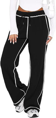 women's loose wide-leg casual sweatpants, view 4 - MRSLM