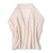 women's wool scarf crumpled knit, view 4 - MRSLM