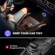 60w bluetooth 5.4 fm transmitter with fast charger, view 5 - MRSLM