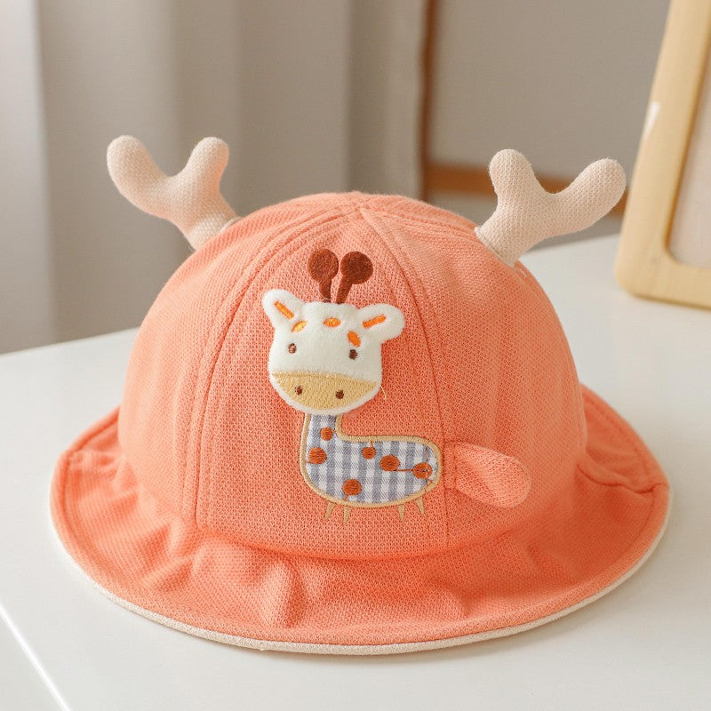 baby bucket hat with ears, view 3 - MRSLM