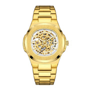 Men's hollow automatic mechanical watch, view 5 - MRSLM