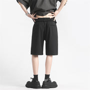 straight loose casual shorts, view 3 - MRSLM
