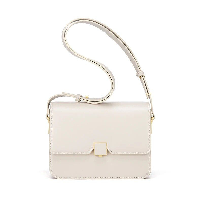 Cow leather shoulder crossbody bag, view 5 - MRSLM