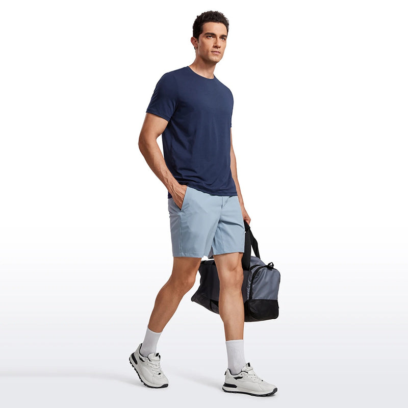 Men's quick dry workout shirt, view 9 - MRSLM