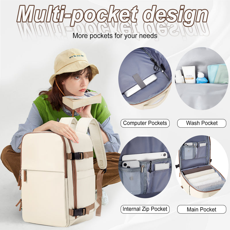 Large travel backpack, view 10 - MRSLM