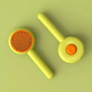 self-cleaning pet comb, view 4 - MRSLM