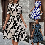 ruffled printed dress - MRSLM