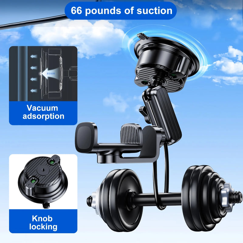 2-in-1 car phone and sports camera holder, view 6 - MRSLM