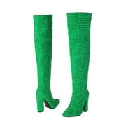 women's pointed toe stiletto boots, view 12 - MRSLM