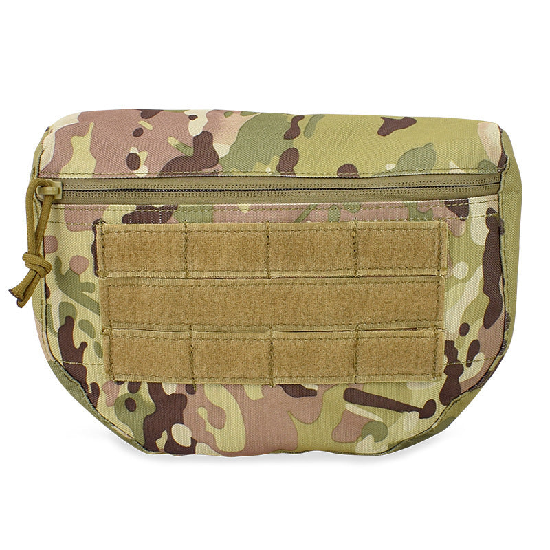 Lightweight expandable nylon waist storage bag, view 10 - MRSLM