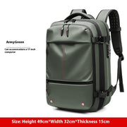 men's travel backpack, view 8 - MRSLM