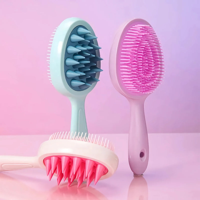 silicone scalp massage brush - MRSLM