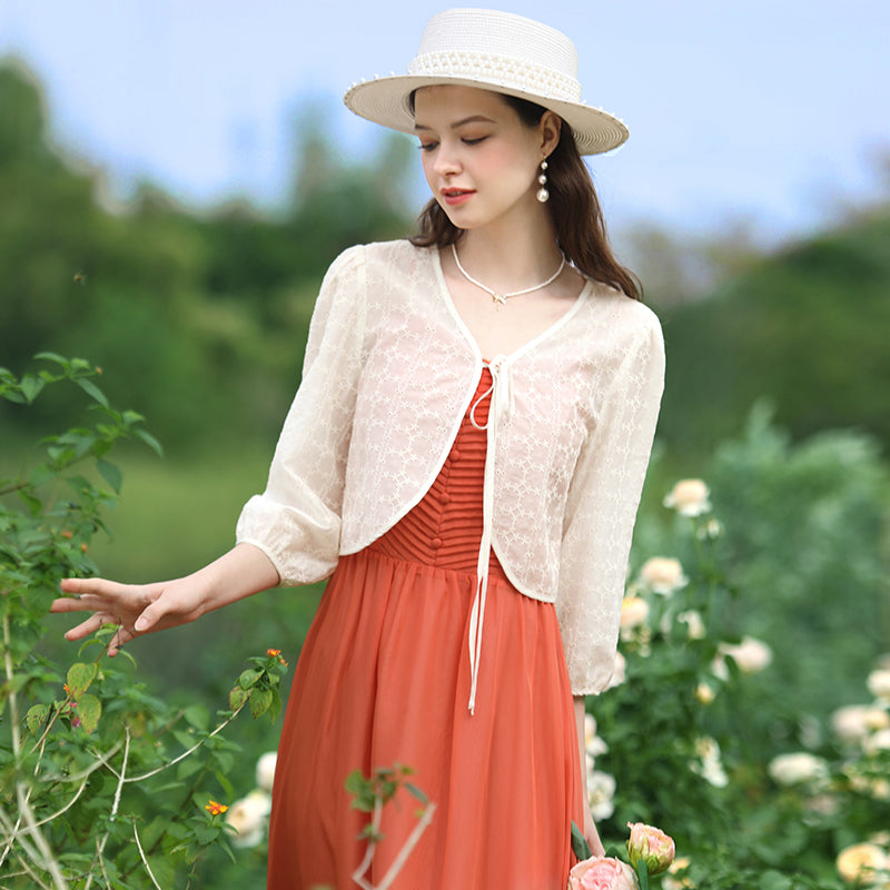 summer lace jacket, view 2 - MRSLM