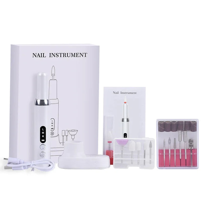 electric nail polisher and drill, view 2 - MRSLM