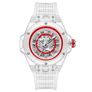 Men's transparent automatic mechanical watch, view 5 - MRSLM