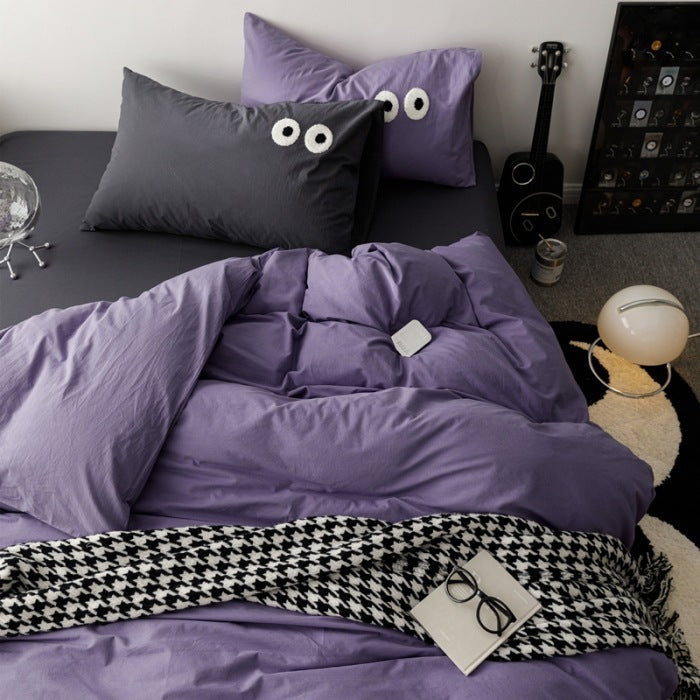 washed cotton bedding set - MRSLM