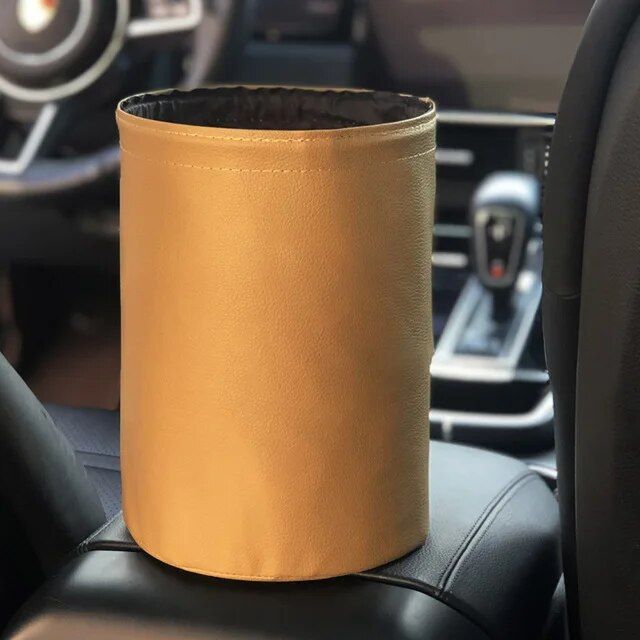 waterproof foldable car trash can, view 4 - MRSLM