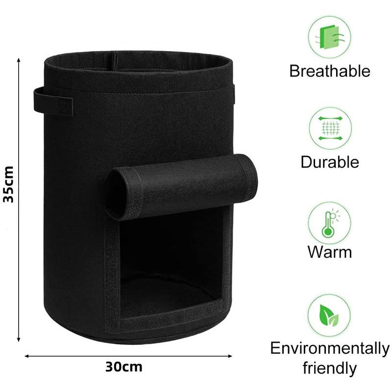 felt plant grow bags, view 10 - MRSLM