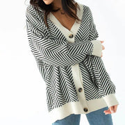 oversized knit cardigan, view 5 - MRSLM