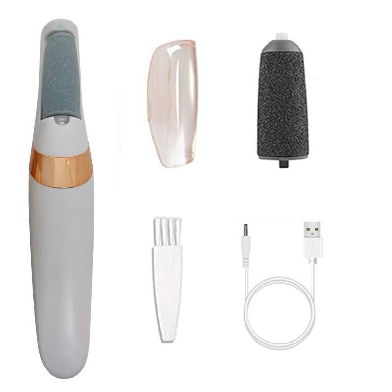 Rechargeable electric foot file, view 2 - MRSLM
