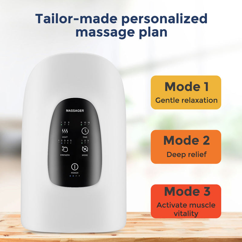 electric hand massager with air compression, view 4 - MRSLM