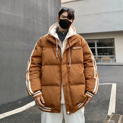 men's fake two-piece winter jacket, view 4 - MRSLM