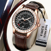 casual luminous quartz watch, view 5 - MRSLM