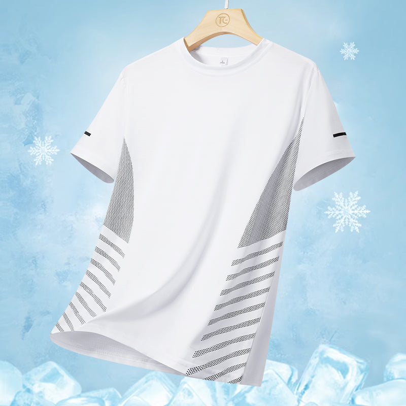 men's ice silk running t-shirt, view 5 - MRSLM
