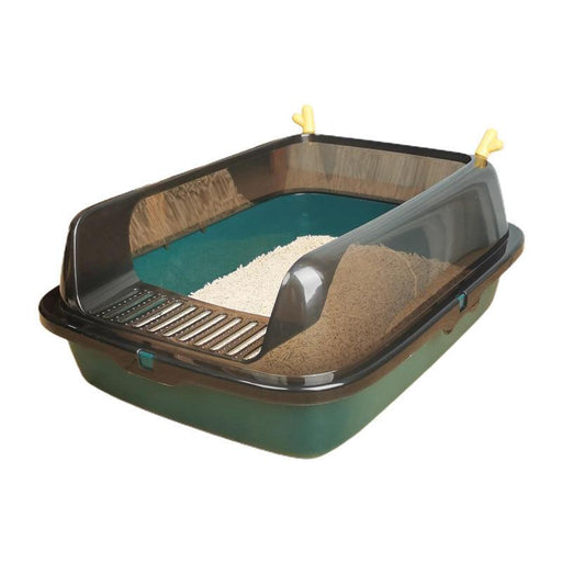 oversized cat litter box with antlers - MRSLM