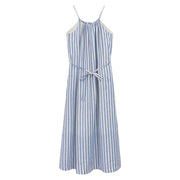 striped maxi dress, view 2 - MRSLM