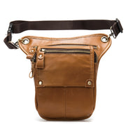 vintage leather crossbody bag, view 9 - MRSLM