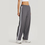 versatile striped sports joggers, view 3 - MRSLM