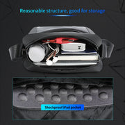 men's nylon crossbody bag, view 7 - MRSLM