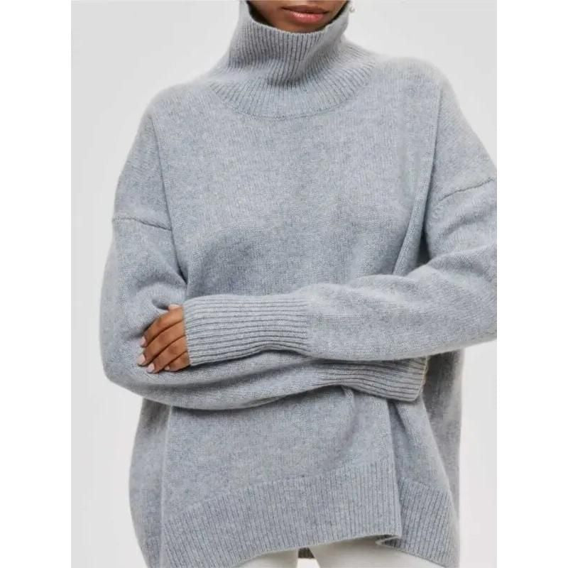 women's turtleneck sweater, view 12 - MRSLM