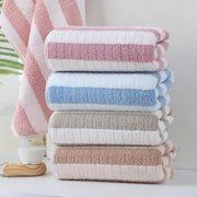 coral fleece dishcloth and bath towel, view 10 - MRSLM