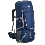 men's 60l waterproof hiking backpack, view 3 - MRSLM