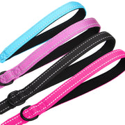 double handle nylon dog leash, view 12 - MRSLM