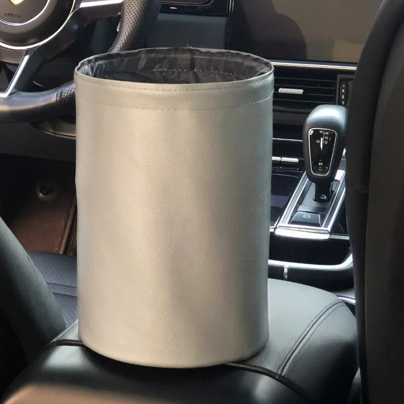 waterproof foldable car trash can, view 3 - MRSLM