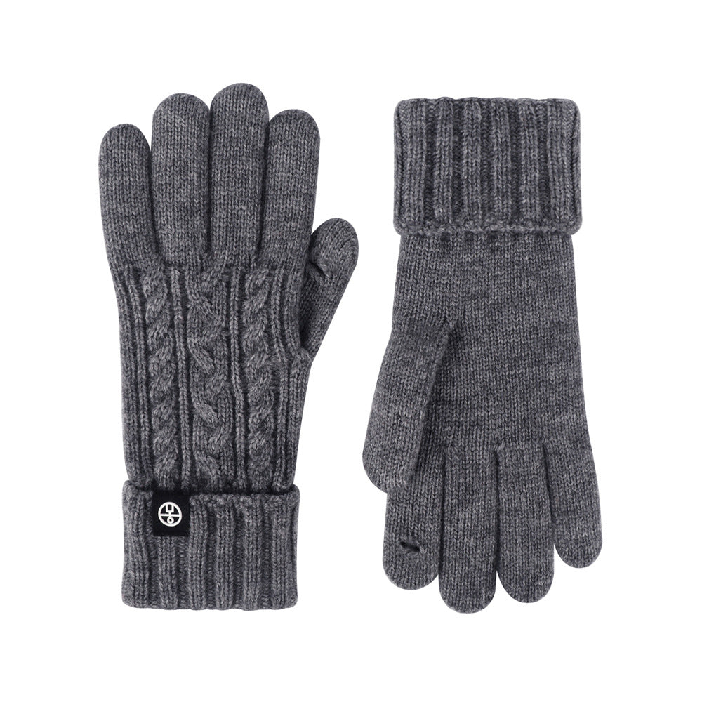 Touchscreen Knit Winter Gloves