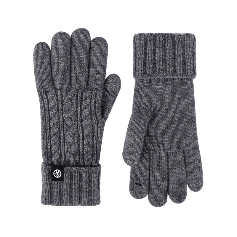 Touchscreen knit winter gloves, view 2 - MRSLM
