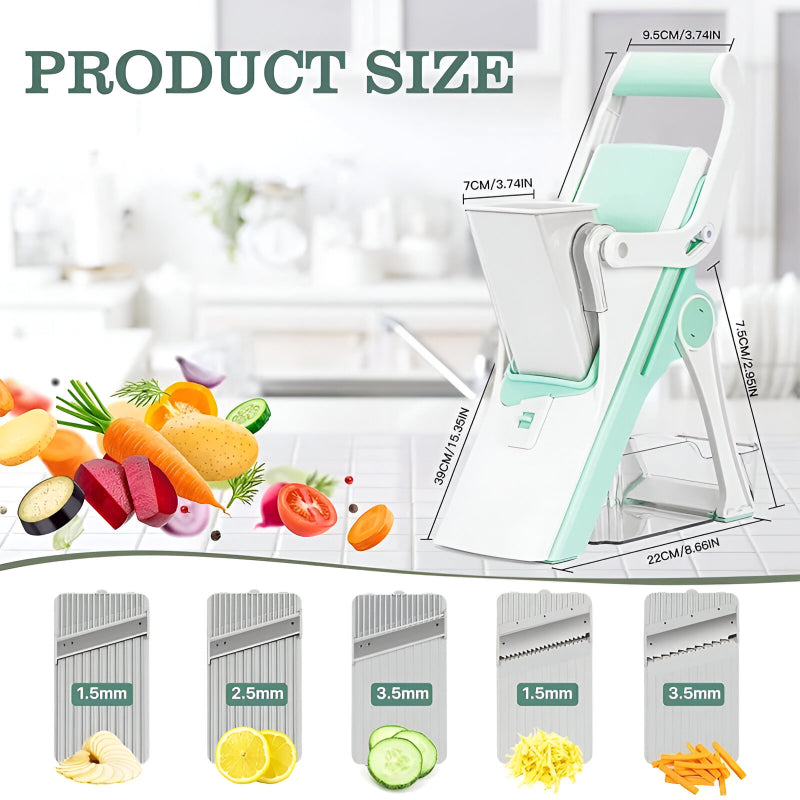 Adjustable Stainless Steel Mandoline Slicer