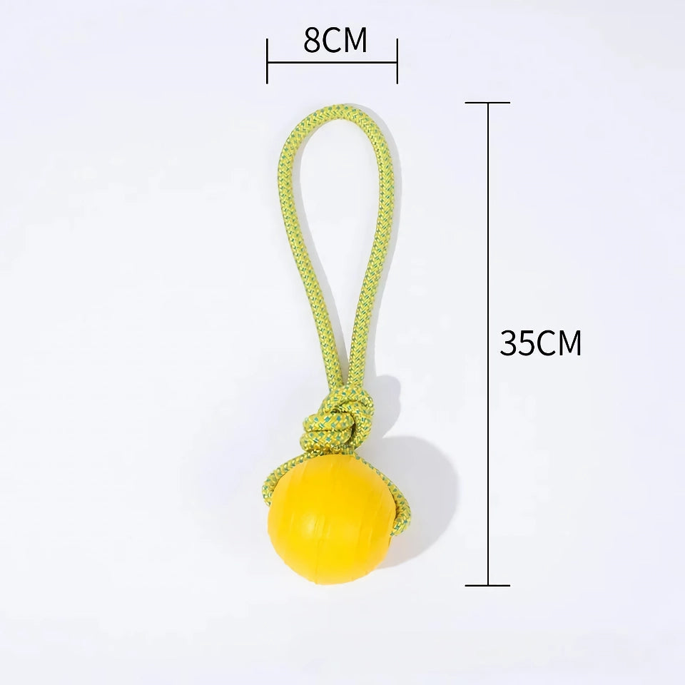 Pet Dog Rubber Drawstring Stick – Large Dog Chew Toy