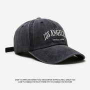washed cotton duck bill cap, view 10 - MRSLM