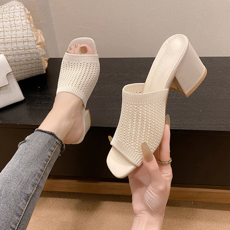 women's flyknit slippers, view 7 - MRSLM